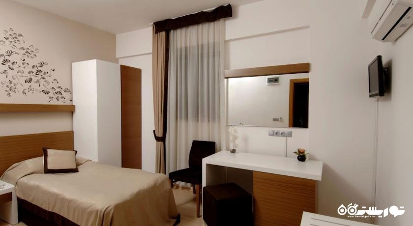 نمای اتاق سینگل هتل هان